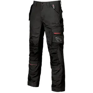 U-Power - Pantalon de travail noir RACE 40 Noir