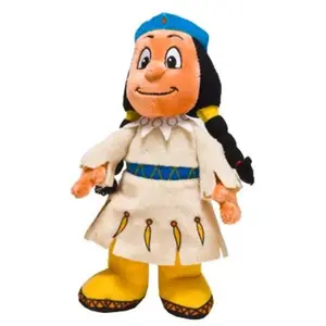 Joy Toy - Yakari peluche beanie Arc-en-Ciel 20 cm pas cher