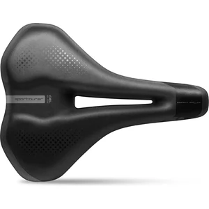 Selle Italia UNKNOWN Sportourer Max FLX Gel Flow Hi-Viz Selle de vélo, noire, taille unique UNKNOWN Sportourer MAX FLX Gel Flow Hi-Viz, noir, taille unique pas cher