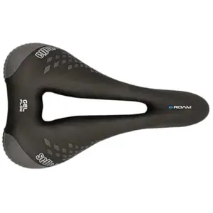 Selle Italia ROAM Gel Flow - Selle de vélo pour homme, Confort maximal, convient pour Ebike - Taille unique, Noir pas cher