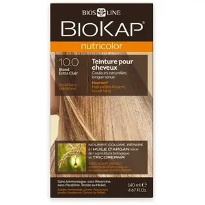 Biokap Nutricolor Teinture pour Cheveux 10.0 Blond Extra Clair 140mlVendu paratida-sante-discount-fr