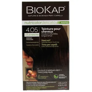 Biokap Nutricolor Delicato Rapid Châtain Chocolat 4.05 135ml