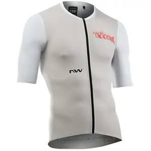 Northwave Essence Evo Korte Mouw Wielertrui Grijs M Man