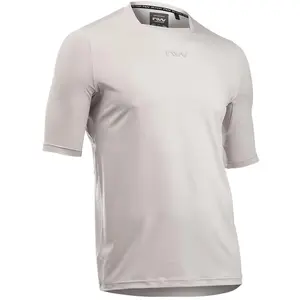 Northwave, Hommes, Maillot de cyclisme, Bomb Jersey Short Sleeve (M), Gris, M