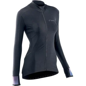 Northwave Norhwave Faherenheit Woman Jersey Black/Holographic M pas cher