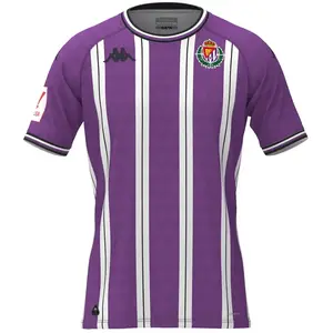 Kappa T-shirt Manches Courtes Junior Domicile Real Valladolid Cf Komba... pas cher