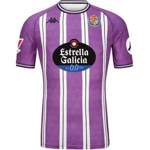 Kappa T-shirt Manches Courtes Junior Domicile Real Valladolid Cf Komba... pas cher
