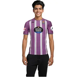 Kappa T-shirt à Manches Courtes Domicile Real Valladolid Cf Kombat 24/... pas cher