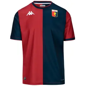 Kappa T-shirt à Manches Courtes Domicile Genoa Kombat pas cher