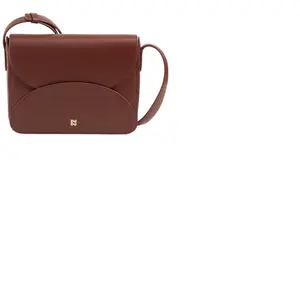 DuDu Cefalonia Schoudertas Leer 21 cm - Dames - chocolate