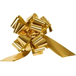 Merkloos / Sans marque Trekstrik goud metallic 30cm x 50mm, per 5 stuks pas cher