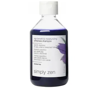 Simply Zen Shampooing Avantage Âge Et Blanchiment Hydratant 250ml pas cher