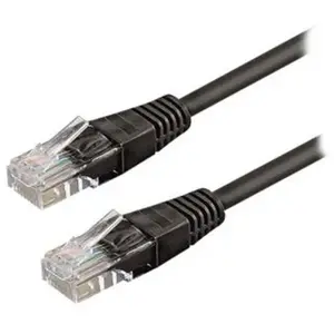 WP - Cordon de raccordement - RJ-45 (M) pour RJ-45 (M) - 50 cm - UTP - CAT 6 - noir pas cher