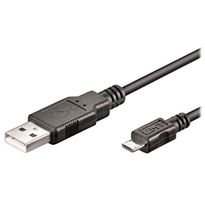 Ewent Câble USB Micro-USB Type B (M) pour USB (M) USB 2.0 50 cm noir pas cher
