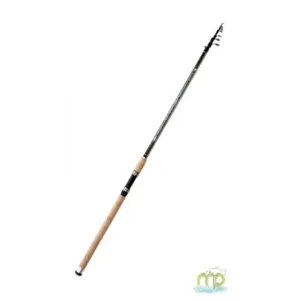 Canne de pêche Lineaeffe Toro 4 M 80 Gr en carbone avec anneaux SIC et manche en liège