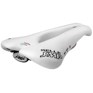Cicli Bonin Smp4Bike Selle de triathlon T1 unisexe Blanc Taille unique pas cher