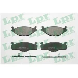 LPR Plaquettes de frein X4 pour VOLKSWAGEN: Golf, Passat, Golf Cabriol...Vendu paroscaro