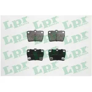 LPR Plaquettes de frein X4 pour TOYOTA: RAV4 (Ref: 05P997)Vendu paroscaro