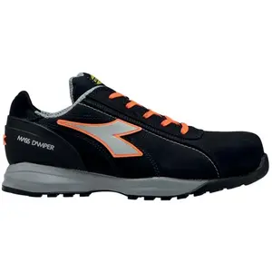 Utility Diadora Work Shoe Glove Mds Low S3 Hro Src Bleu foncé Orange 4... pas cher