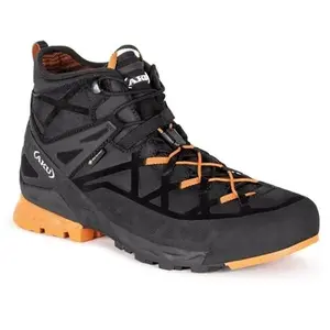 Comparateur de prix : AKU Rock Dfs Mid GTX Chaussures de randonnée pour homme, Noir/orange, 42 EU