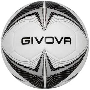 Soccer ball givova ball match king black-silver, 4 pas cher