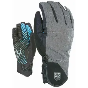 Level Suburban 2339UG Paire de gants pour adulte Noir foncé Taille 8 pas cher