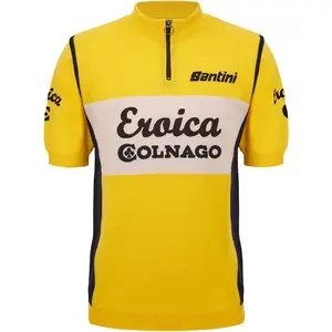 Santini Maillot à Manches Courtes Eroica Colnago