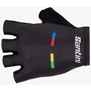 Santini Gants Courts Uci World Champion 2025 pas cher