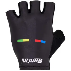 Santini Gants Courts Uci World Champion 2025 pas cher