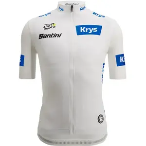 Comparateur de prix : Santini Maillot à Manches Courtes Tour De France White 2025