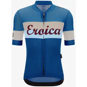 Santini Maillot à Manches Courtes Eroica Quiete pas cher