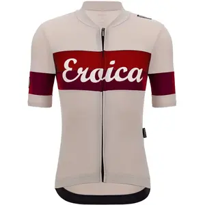Santini Maillot à Manches Courtes Eroica Quiete pas cher
