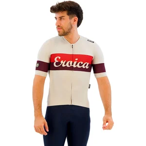Santini Maillot à Manches Courtes Eroica Quiete pas cher