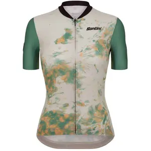 Santini Maillot à Manches Courtes Marble Slim Fit pas cher