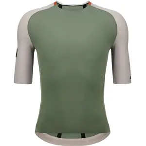 Santini Maillot à Manches Courtes Pelle Stelth Fir Slip-on pas cher