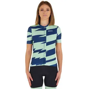 Santini Maillot à Manches Courtes Furia Smart pas cher