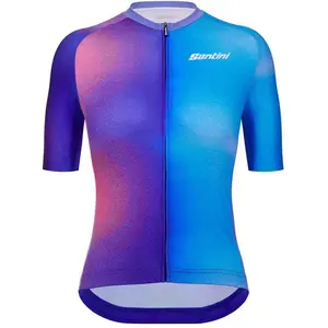 Santini Maillot à Manches Courtes Ombra Eco Micro pas cher