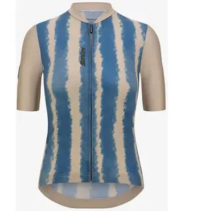 Santini Maillot à Manches Courtes Bambu pas cher