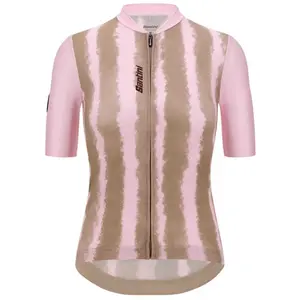 Santini Maillot à Manches Courtes Bambu pas cher