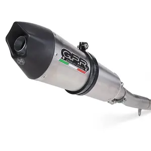 Échappement marque GPR Compatible avec Kawasaki versys 1000 i.e. 2011/2014 échappement homologués avec raccord spécific pas cher