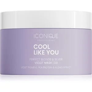 Iconique Professional, Masque capillaire, - Mask for cool & radiantonde Cool Like You (Violet Mask) - Volume: 200 ml (200 ml) pas cher