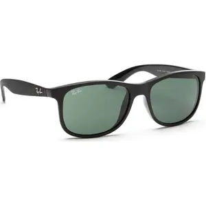 Ray-Ban RB4202 606971 - zonnebril - Andy - Mat zwart/Groen Klassiek - 55mmVendu parcdiscount