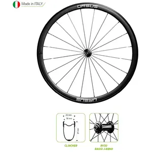 Ursus Roue Avant De Route Blaze 37 V-brake Qr pas cher