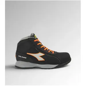 Diadora Chaussures de sécurité hautes glove mds S3S fo hro sr - Bleu Marine/Orange 41 pas cher