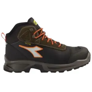 Chaussure de sécurité montante noir-orange Diadora utility sport diatex mid S7S fo ci sr - 181120C3548 44 pas cher