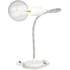 Creative Cables Lampe De Table Articulée Flex Table Avec Lumière Diffuse Et Prise Anglais pas cher