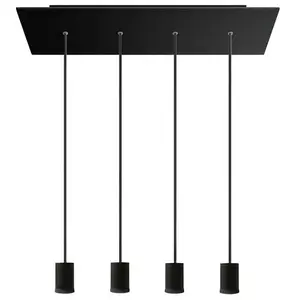Creative Cables Suspension Gu1d0 Xxl à 4 Lumières Avec Rosace Rectangulaire 675 MmVendu parbricoinn