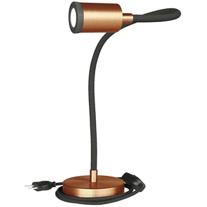 Creative Cables Lampe De Table Articulée Table Flex Gu1d0 Avec Mini Spot Led Et Prise Bipolaire pas cher