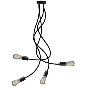 Creative Cables Plafonnier Articulé Flex 90 à Lumière Diffuse Avec Ampoule Led St64-avec Bulb pas cher