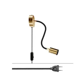 Creative Cables Lampe Orientable Spostaluce Flex30 Avec Spot Gu10 Et Prise Bipolaire pas cher